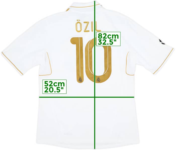 2011-12 Real Madrid Home Shirt Ozil #10 (L)