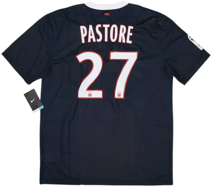 Camiseta de local del Paris Saint-Germain 2011-12 Pastore #27 (L)