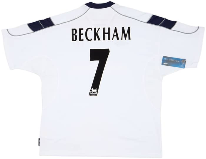 2000-01 Manchester United Away Shirt Beckham #7 (XXL)