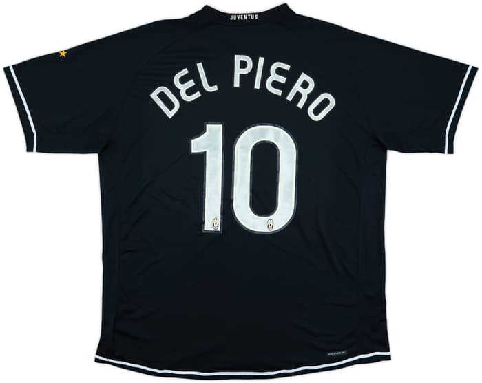 2006-07 Juventus Away Shirt Del Piero #10 - 7/10 - (XXL)