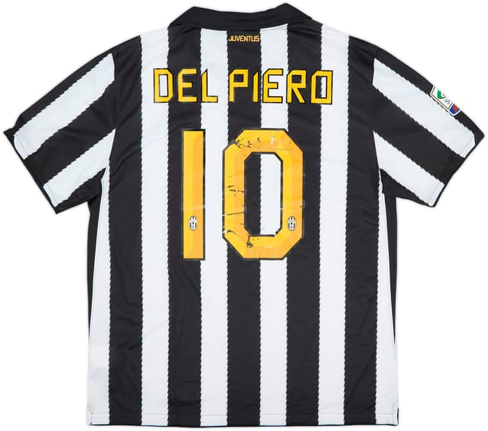 2010-11 Juventus Home Shirt Del Piero #10 (XL)