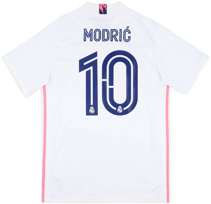 2020-21 Real Madrid Home Shirt Modric #10 - 8/10 - (M)