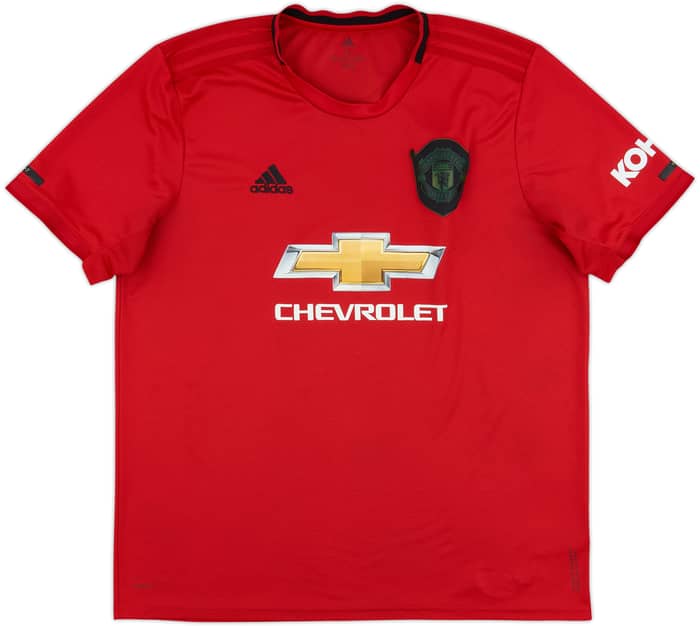 2019-20 Manchester United Home Shirt Pogba #6 - 6/10 - (XL)