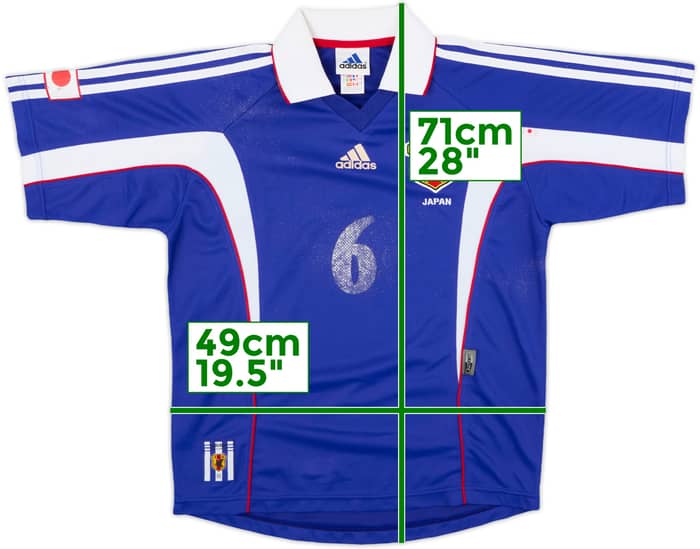 1999-00 Japan Home Shirt Inamoto #6 - 4/10 - (S)