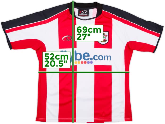 2006-08 Southampton Home Shirt - 6/10 - (Women's L)