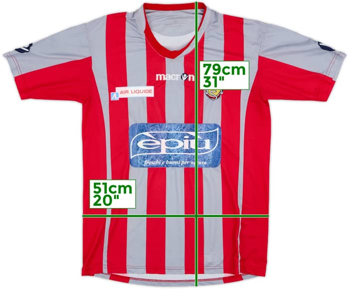 2009-10 Cremonese Home Shirt #17 - 4/10 - (M)