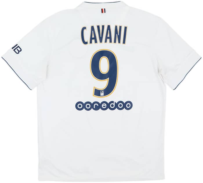2014-15 Paris Saint-Germain Away Shirt Cavani #9 - 8/10 - (L)