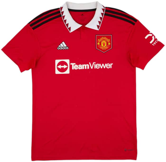 2022-23 Manchester United Home Shirt Ronaldo #7 - 6/10 - (M)