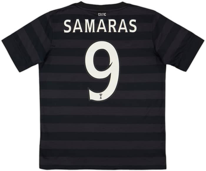 2012-13 Celtic '125th Anniversary' Away Shirt Samaras #9 - 7/10 - (L.Boys)