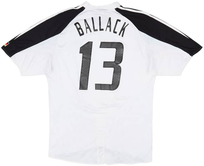 2004-05 Germany Home Shirt Ballack #13 - 9/10 - (XL)