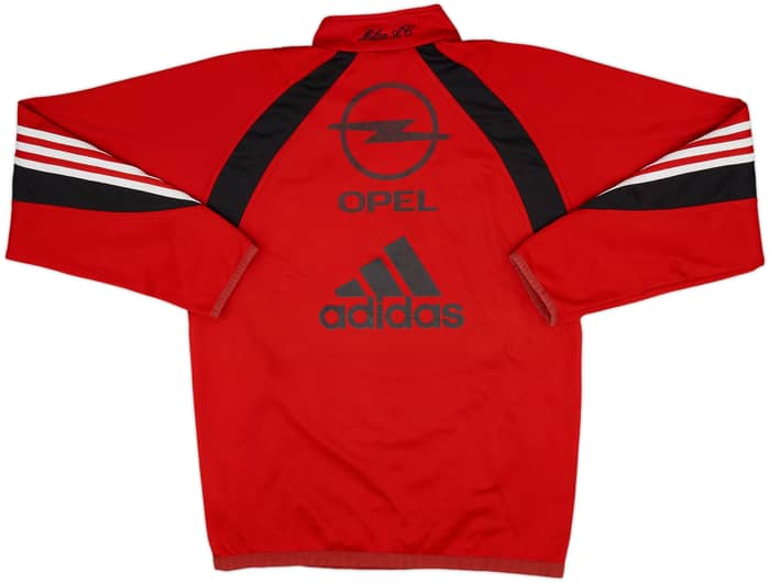 2003-04 AC Milan Signed adidas 1/4 Zip Sweat Top - 6/10 - (S)