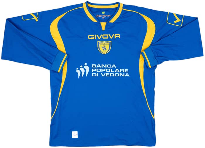 2009-10 Chievo Verona Givova Training L/S Shirt - 8/10 - (XL)