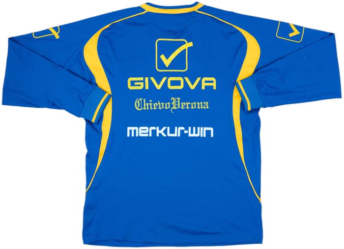 2009-10 Chievo Verona Givova Training L/S Shirt - 8/10 - (XL)