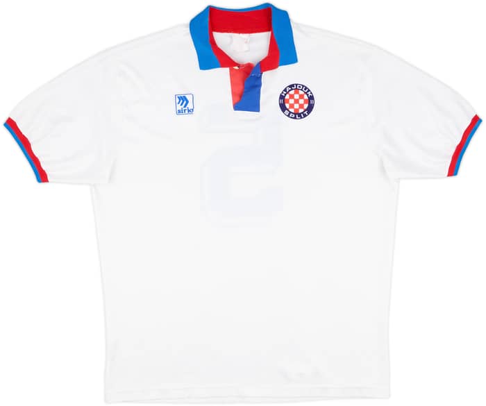 1993-94 Hajduk Split Home Shirt #5 - 7/10 - (M)