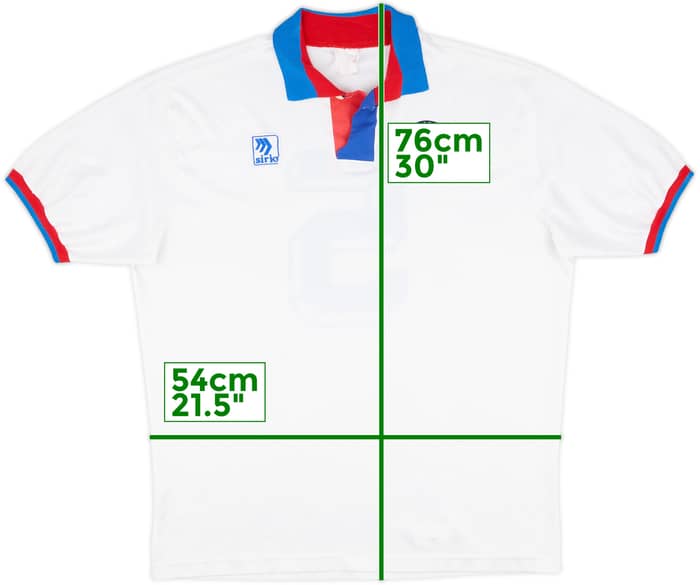 1993-94 Hajduk Split Home Shirt #5 - 7/10 - (M)