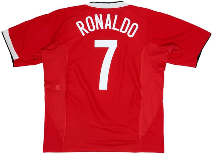 2004-06 Manchester United Home Shirt Ronaldo #7 - 6/10 - (XXL)