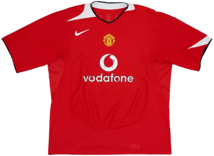 2004-06 Manchester United Home Shirt Ronaldo #7 - 6/10 - (XXL)