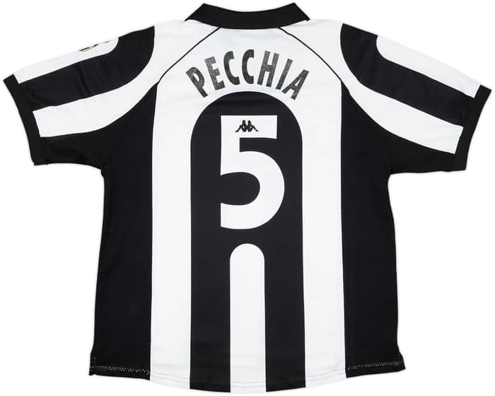 1997-98 Juventus Player Issue Home Shirt Pecchia #5 - 5/10 - (XL)