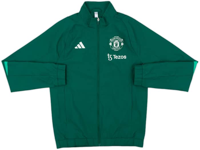 2023-24 Manchester United adidas Track Jacket - 8/10 - (S)