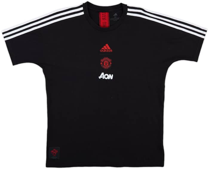 2019-20 Manchester United adidas Cotton Tee - 8/10 - (M)
