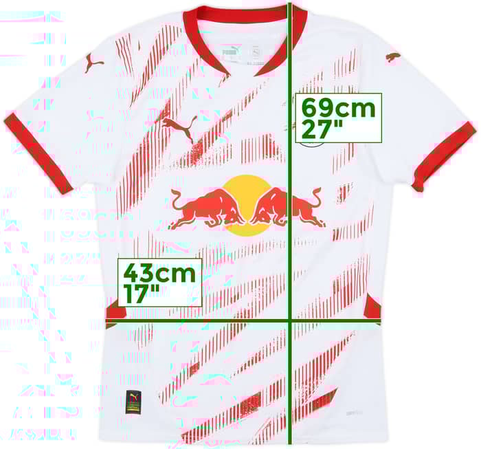 2024-25 RB Leipzig Home Shirt - 8/10 - (S)