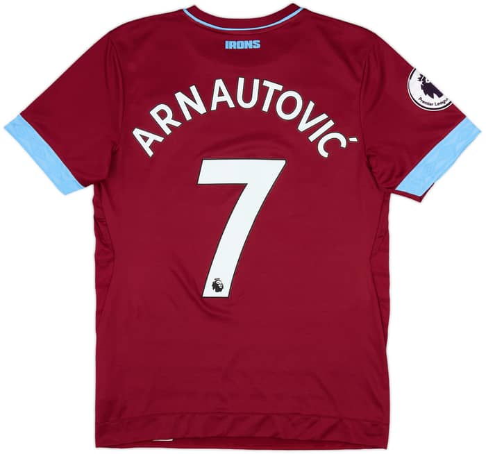 2018-19 West Ham Home Shirt Arnautovic #7 - 8/10 - (S)