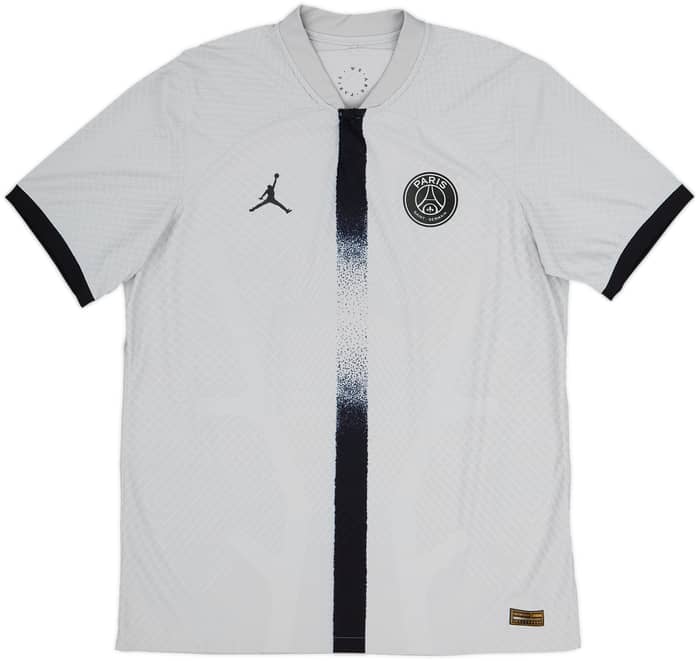 Camiseta auténtica de visitante del Paris Saint-Germain 2022-23 Mbappe #7 - 10/10 - (L)