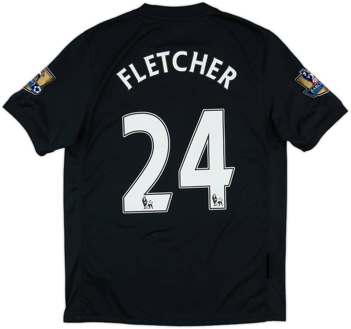 2009-10 Manchester United Away Shirt Fletcher #24 - 6/10 - (S)