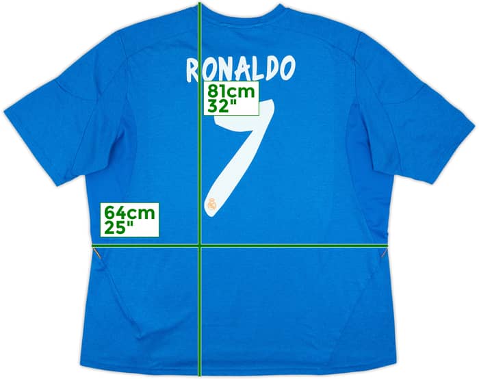 2013-14 Real Madrid Away Shirt Ronaldo #7 - 6/10 - (XXL)