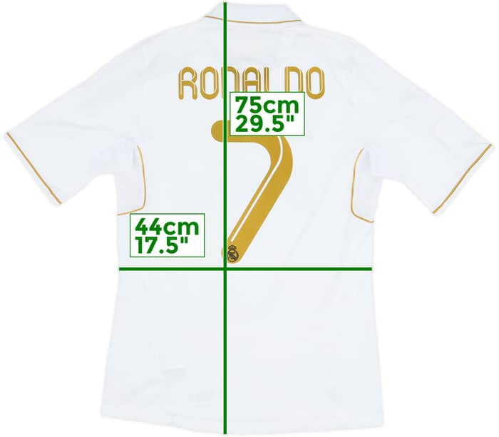 2011-12 Real Madrid Home Shirt Ronaldo #7 - 7/10 - (S)