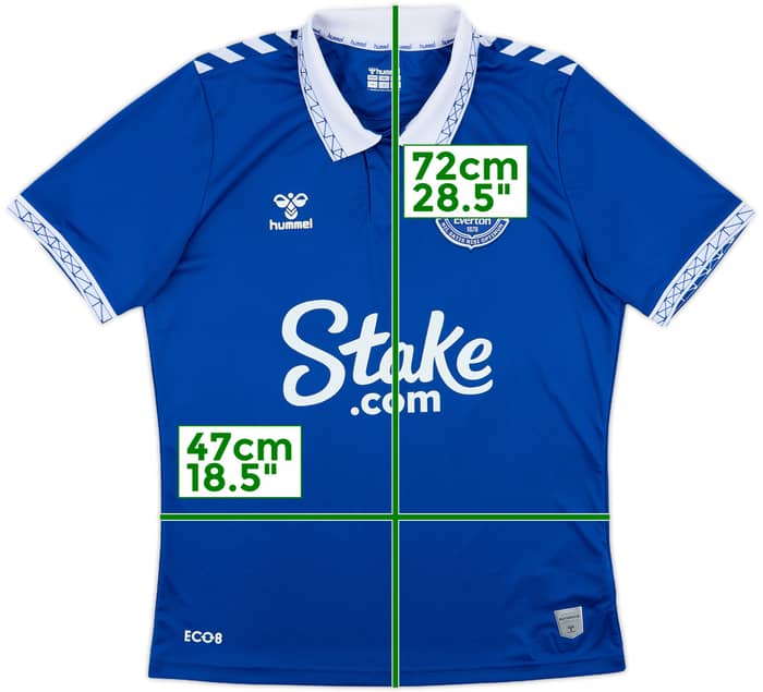 2023-24 Everton Home Shirt - 6/10 - (M)