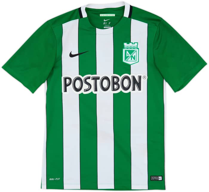 2015-16 Atletico Nacional Home Shirt - 5/10 - (S)