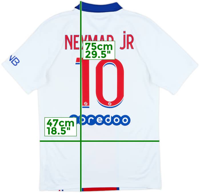 2020-21 Paris Saint-Germain Away Shirt Neymar Jr #10 - 8/10 - (S)