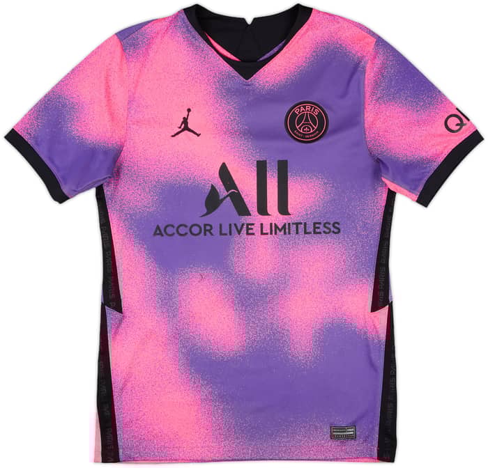 2020-21 Paris Saint-Germain Fourth Shirt Mbappe #7 - 8/10 - (S)