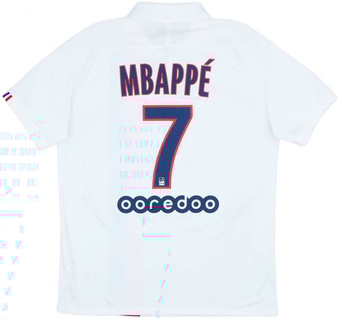 2019-20 Paris Saint-Germain Authentic Third Shirt Mbappe #7 - 8/10 - (L)