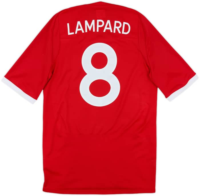 2010-11 England Away Shirt Lampard #8 - 8/10 - (S)