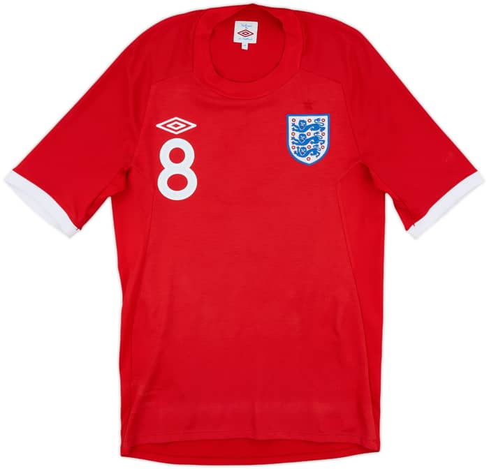 2010-11 England Away Shirt Lampard #8 - 8/10 - (S)