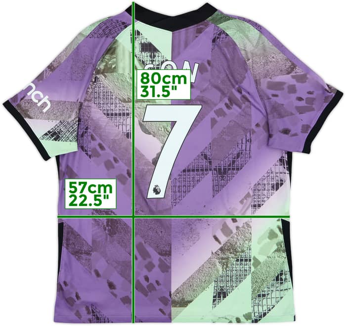 2021-22 Tottenham Third Shirt Son #7 - 5/10 - (XL)