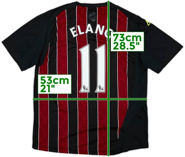 2008-09 Manchester City Away Shirt Elano #11 - 8/10 - (L)