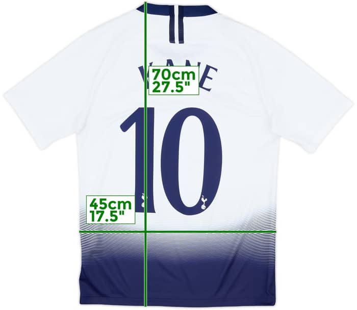 2018-19 Tottenham Home Shirt Kane #10 - 8/10 - (S)