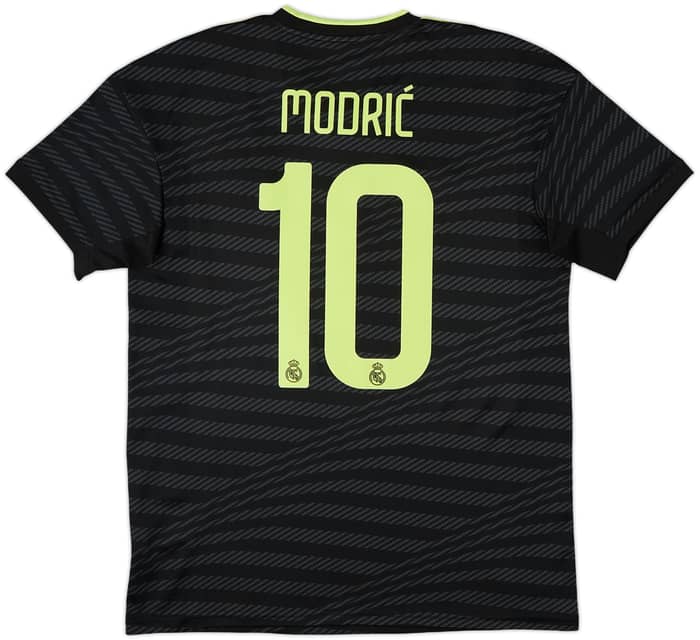 2022-23 Real Madrid Third Shirt Modric #10 - 8/10 - (M)