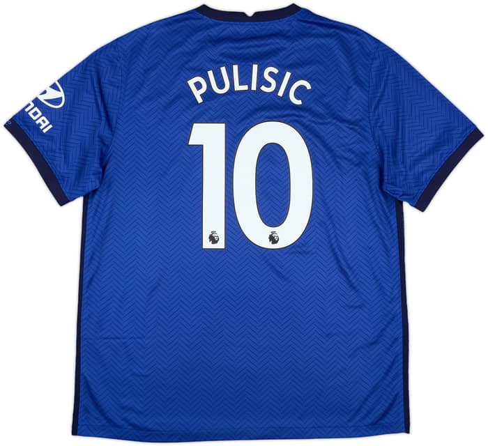 2020-21 Chelsea Home Shirt Pulisic #10 - 9/10 - (XL)