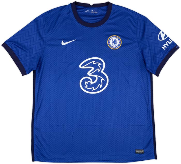2020-21 Chelsea Home Shirt Pulisic #10 - 9/10 - (XL)