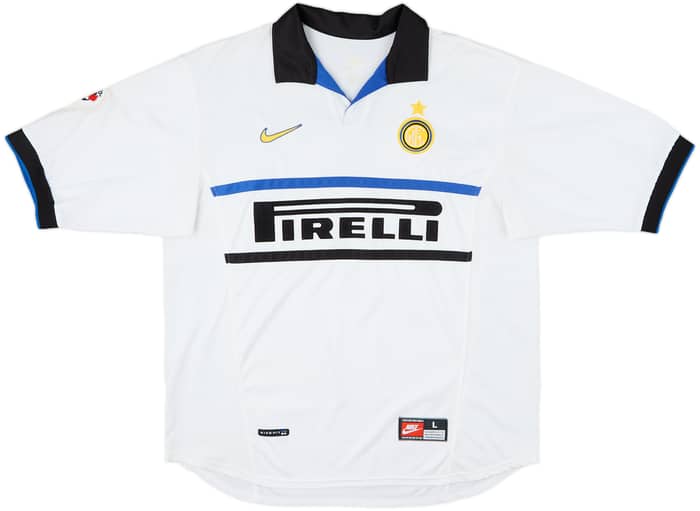 1998-99 Inter Milan Away Shirt Ronaldo #9 - 8/10 - (L)