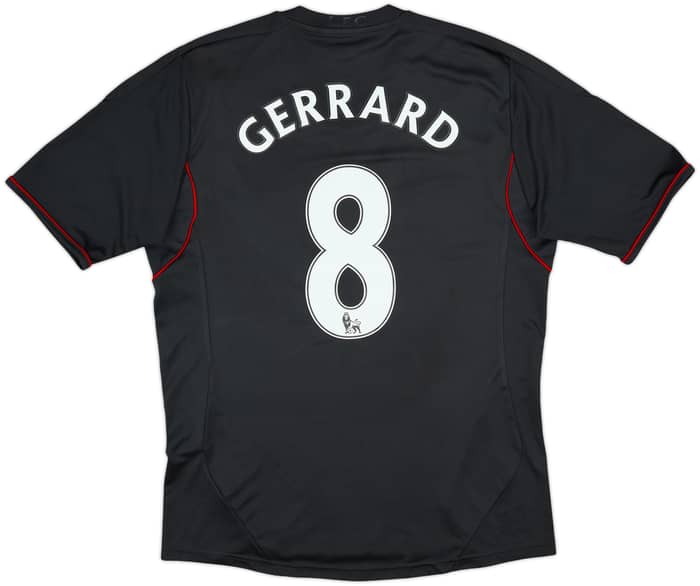 2011-12 Liverpool Away Shirt Gerrard #8 - 8/10 - (M)