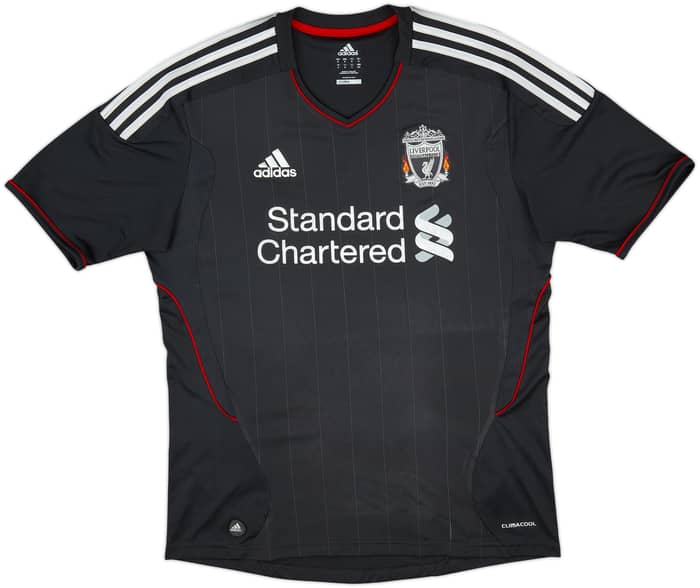 2011-12 Liverpool Away Shirt Gerrard #8 - 8/10 - (M)