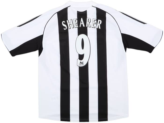 2005-07 Newcastle Home Shirt Shearer #9 - 6/10 - (XL)