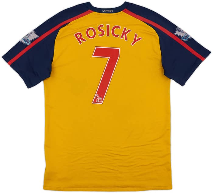 2008-09 Arsenal Away Shirt Rosicky #7 - 4/10 - (M)