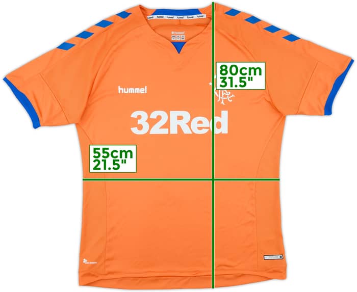 2018-19 Rangers Third Shirt - 10/10 - (XXL)