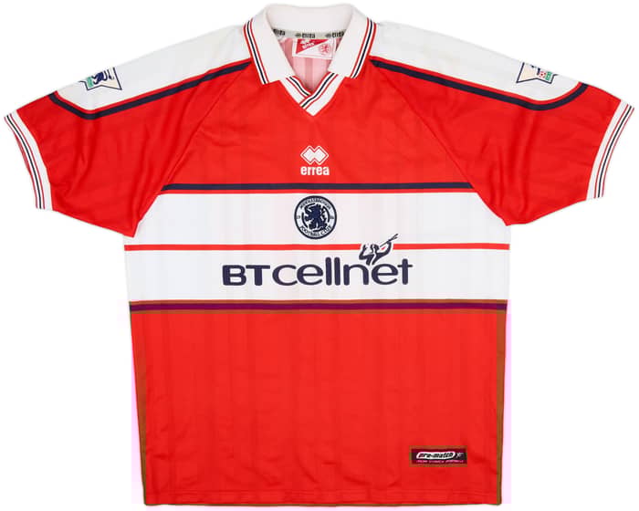 2000-01 Middlesbrough Home Shirt Boksic #11 - 7/10 - (S)